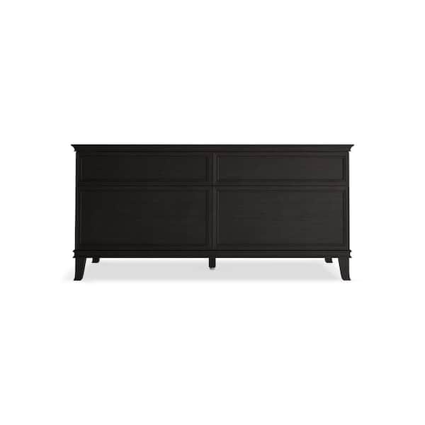 KOHLER Artifacts 72 in. x 21.89 in. D x 34.49 in. H Bath Vanity Cabinet without Top in Carbon Oak