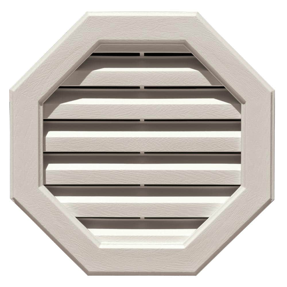 22 in. Octagonal Gable Vent in Sandstone (Overall 22 in. x 22 in. x 1.88 in.) price history on PriceWatchPro