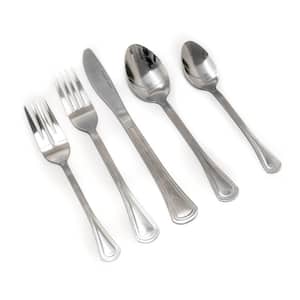Velaze 60-Piece 18/8 High Mirror Polish Stainless Steel Flatware Sets  Silverware KnifeFork Spoon Set with Gift Box (Set for 12) VLZ-FW-C60 - The  Home Depot