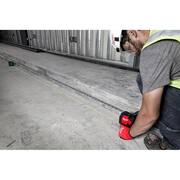 100 ft. REDLITHIUM Lithium-Ion USB Green Rechargeable Cross Line Laser Level w/Charger and Rechargeable LED Flood Light