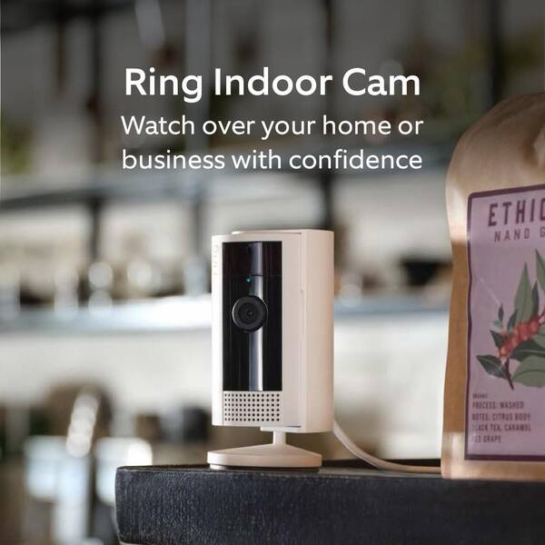 Indoor Cam (2nd Gen) - Plug-In Smart Security Wifi Video Camera, with Privacy Cover, Night Vision, White (2-Pack)
