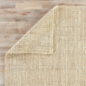 Natural Tan 5 ft. x 8 ft. Solid Area Rug