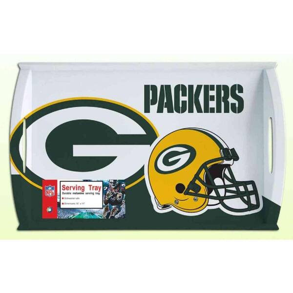 Siskiyou Sports NFL Green Bay Packers Melamine Serving Tray-DISCONTINUED