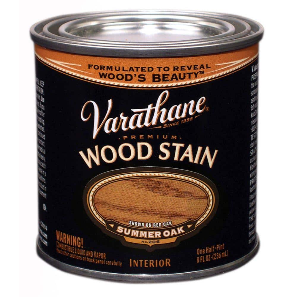 Varathane 1/2-Pint Summer Oak Premium Interior Wood Stain No.206