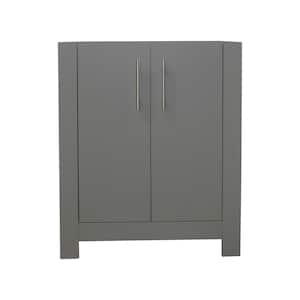 Austin 24 in. W x 20 in. D x 35 in. H Bath Vanity Cabinet without Top in Gray