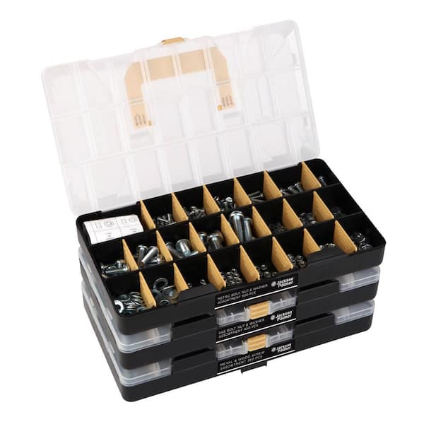 Unbranded Deluxe Hardware Assortment Kit with Professional No Mix Case