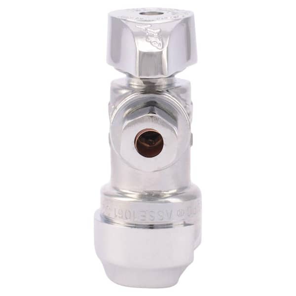 SharkBite 23336-0000LF 1/2-Inch by 1/4-Inch Angle Stop Fitting 