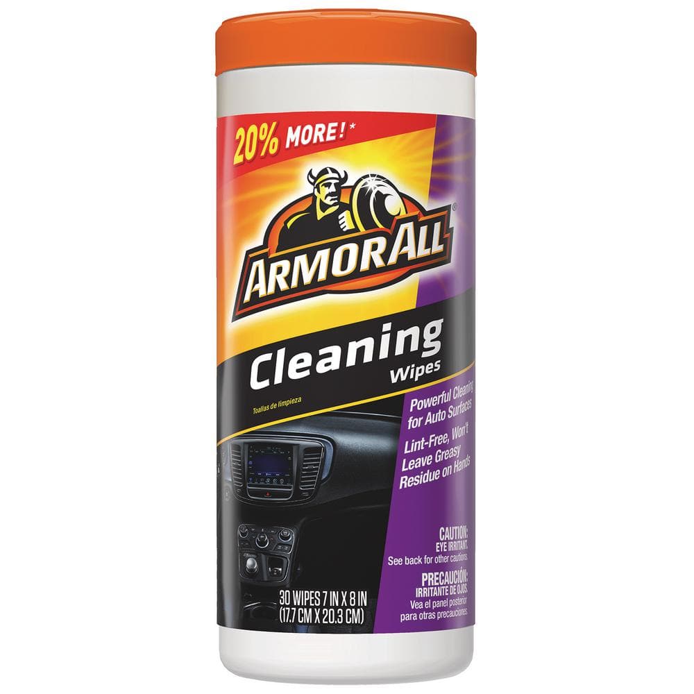  Armor All Heavy Duty Cleaning Wipes, Interior