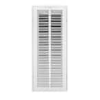 Venti Air 8 in. Wide x 24 in. High Return Air Filter Grille of Steel in ...