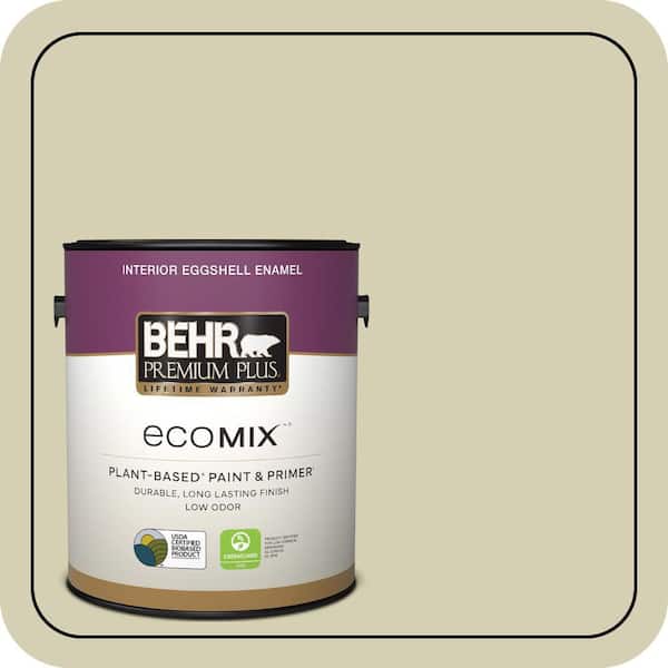 1 gal. #S350-2 Windmill Eggshell Enamel EcoMix Plant-Based Interior Paint & Primer