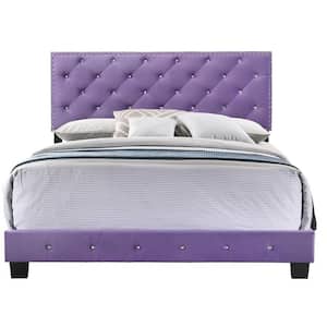 Suffolk Purple Full Panel Bed