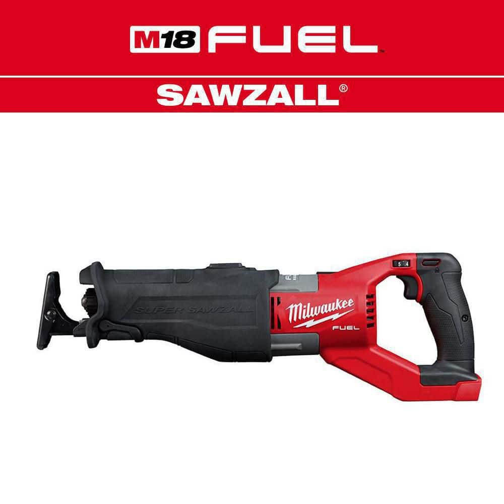 Milwaukee M18 FUEL 18V Lithium-Ion Brushless Cordless Super SAWZALL Orbital Reciprocating Saw (Tool-Only) 2722-20 - The Home Depot