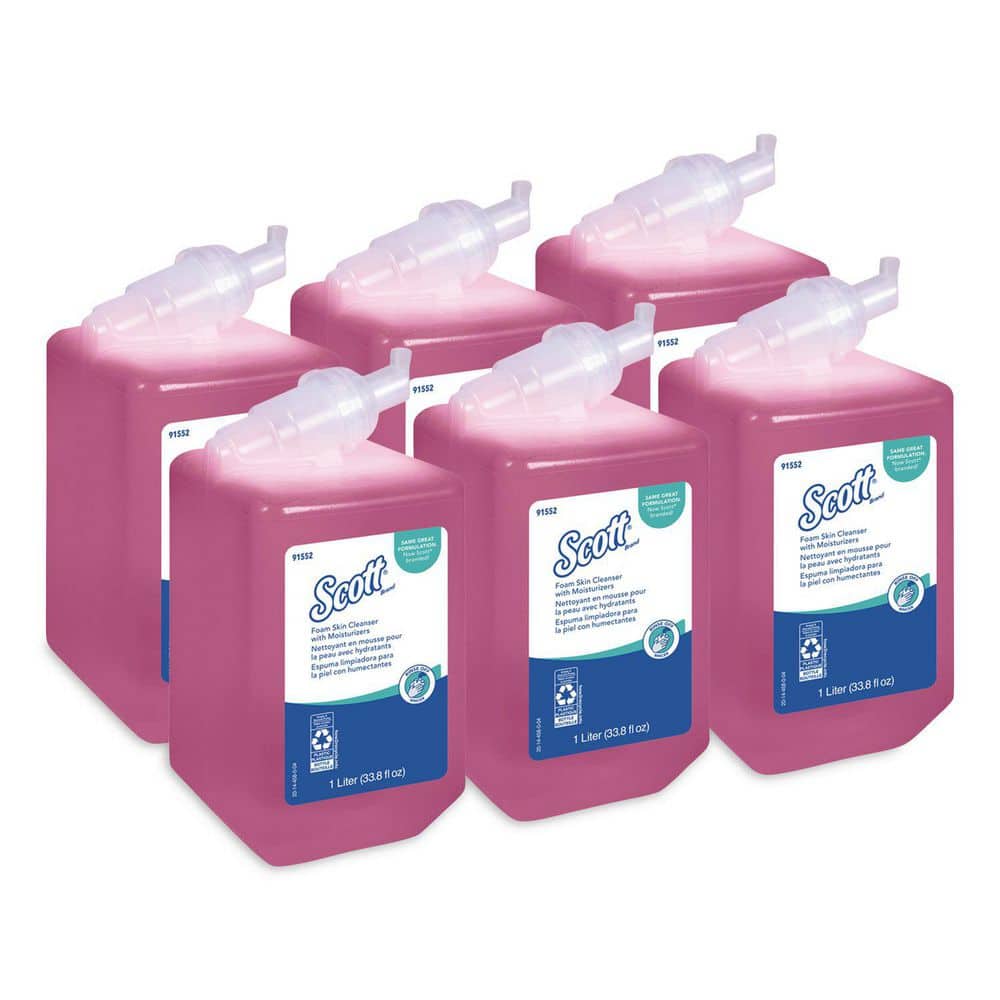 Kleenex 1000 ml Foam Skin Cleanser with Moisturizers (Case of 6)