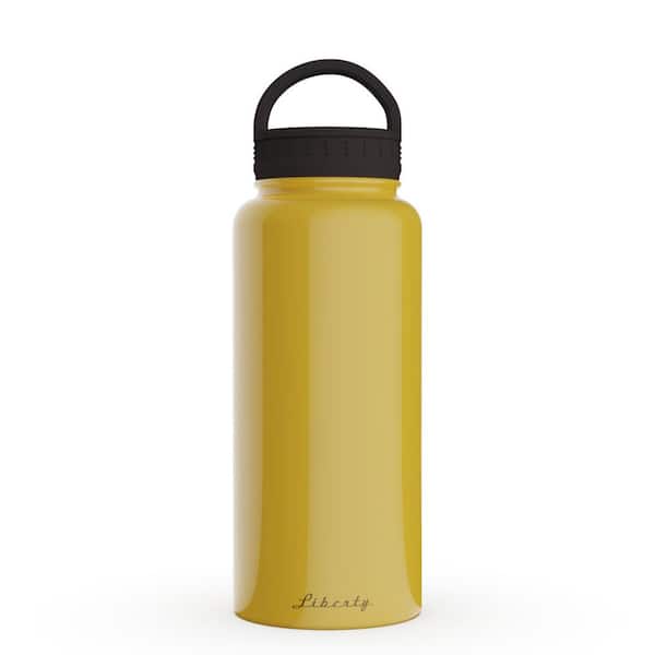 Insulated 32oz Water Bottle with Handle Clip Red Rock