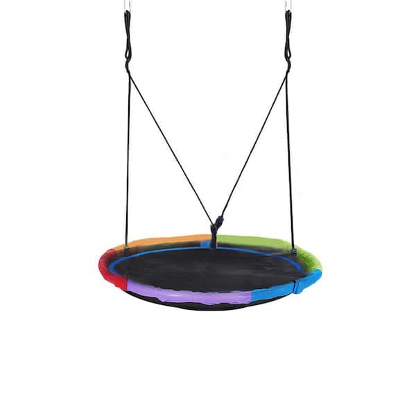 45 inch Saucer Swing 1 Pack with A-Frame Steel for Multiple Kids