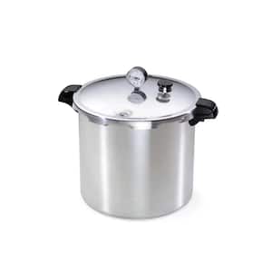 23 qt. Silver Aluminum Gas Stovetop Pressure Cookers with Airtight