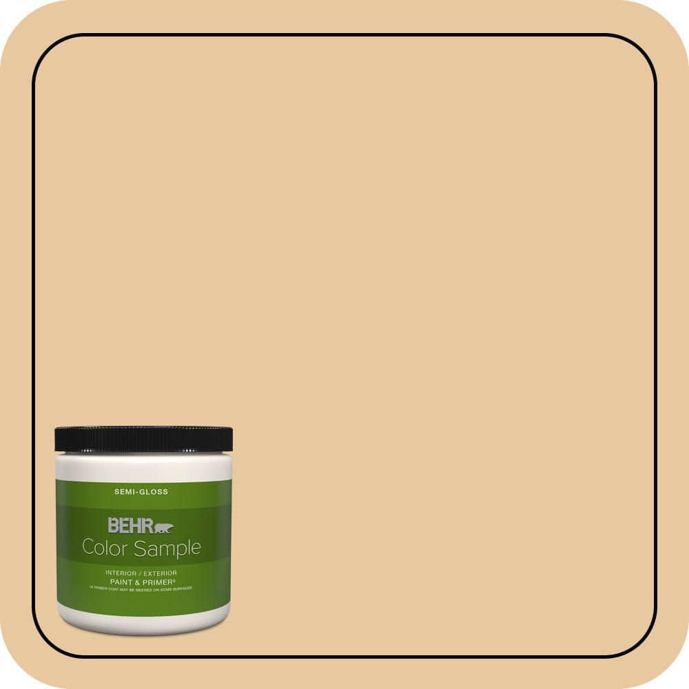 8 oz. #PPU4-15 Jasper Cane Semi-Gloss Interior/Exterior Paint & Primer Color Sample price history on PriceWatchPro