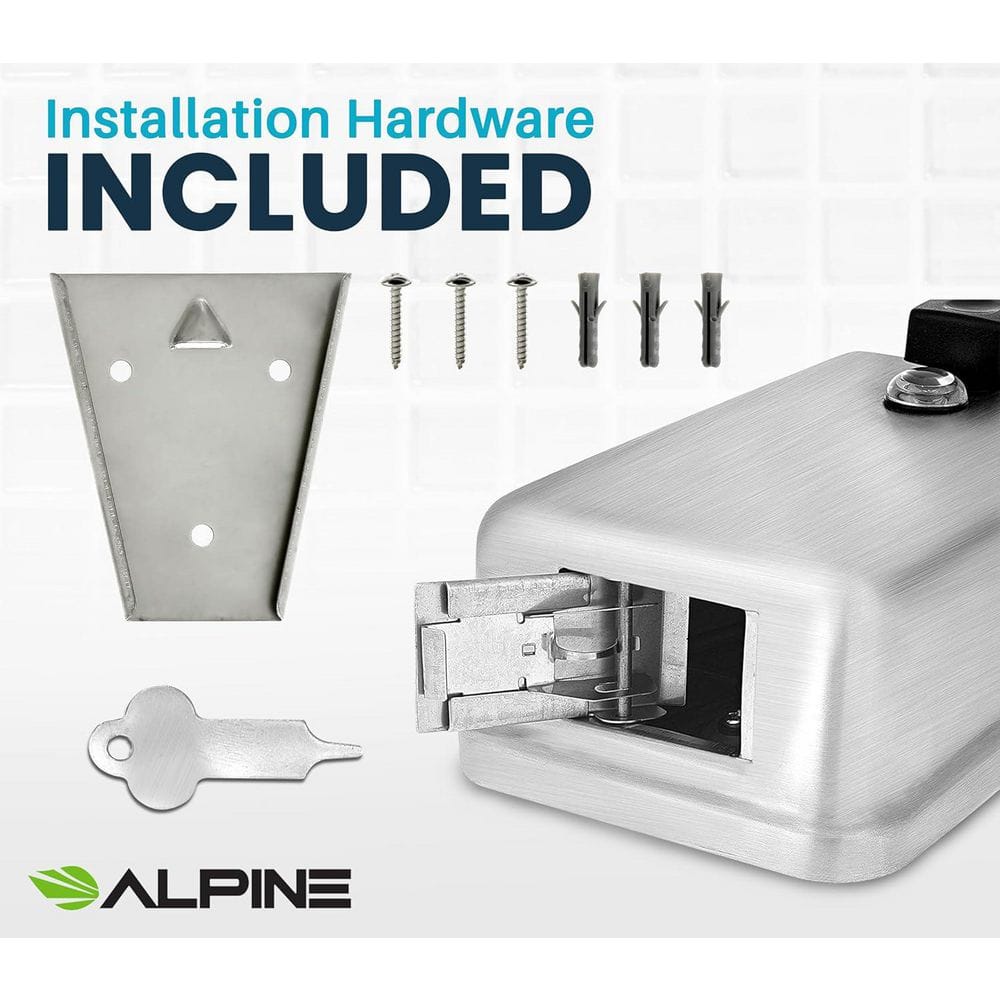 Universal Stainless Steel Wall Mounted Soap Dispenser 1200 mL