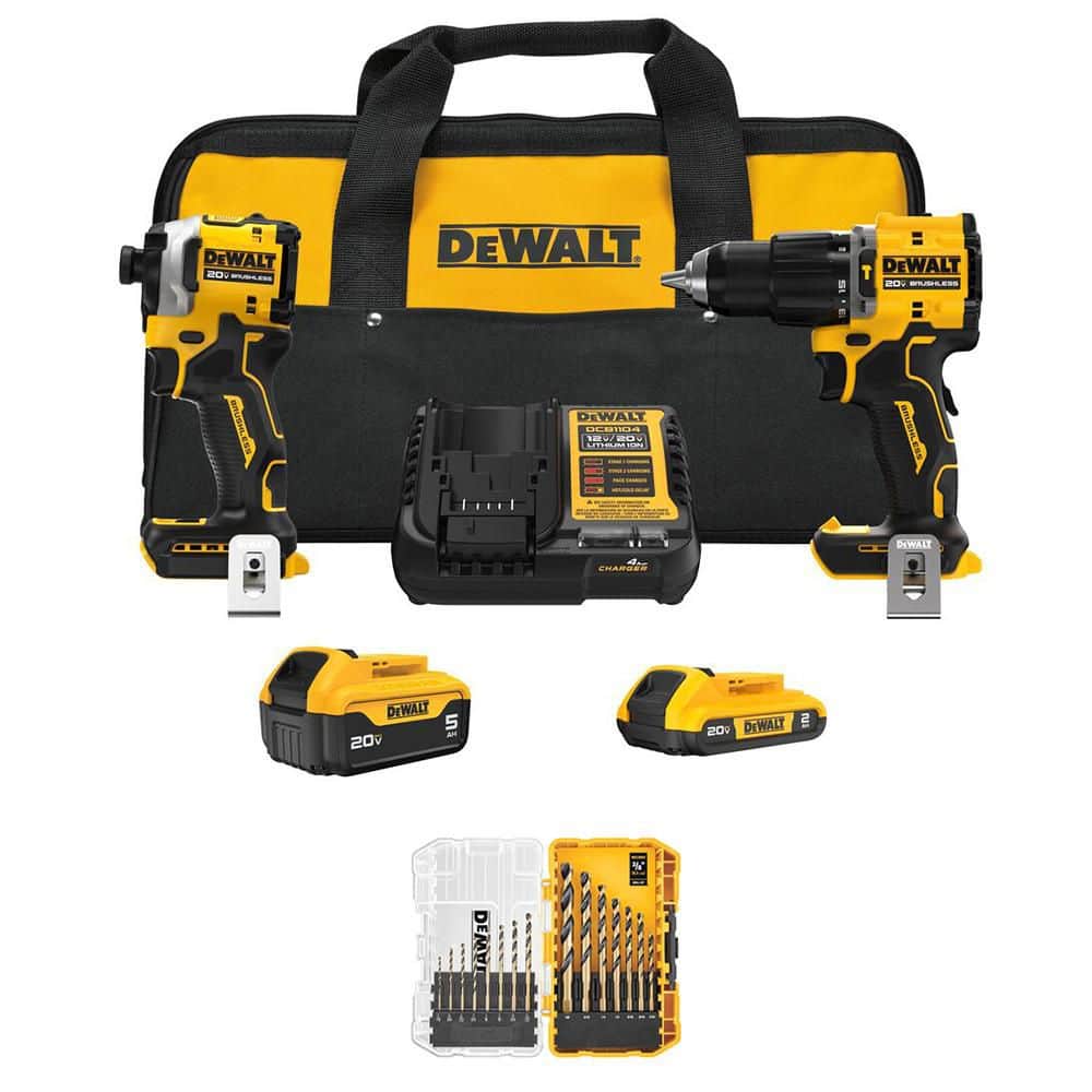 DEWALT ATOMIC 20-Volt MAX Lithium-Ion Cordless 2-Tool Combo Kit