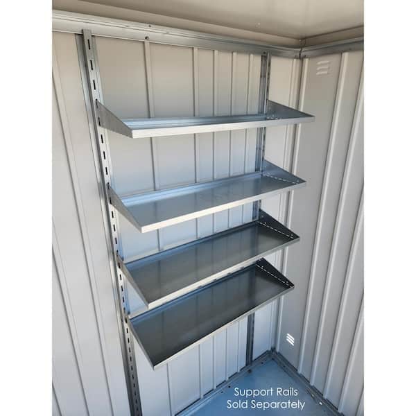 28.3 in. W x 2.8 in. H Shed Shelving (4-Pack)