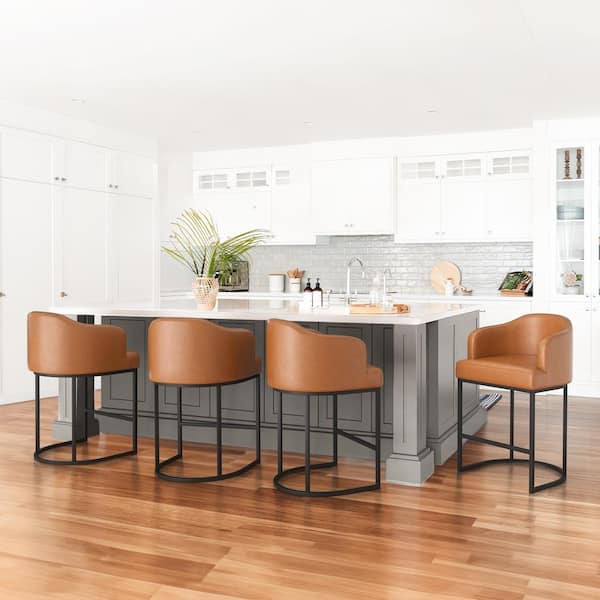 Amazon.com: 55 Downing Street Jaxon Wood Bar Stool Soft