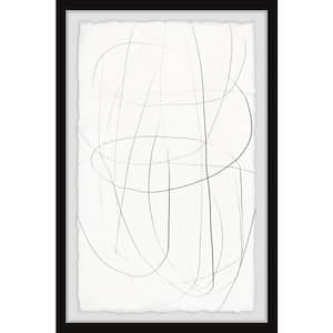 "My Terms" by Marmont Hill Framed Abstract Art Print 45 in. x 30 in. .