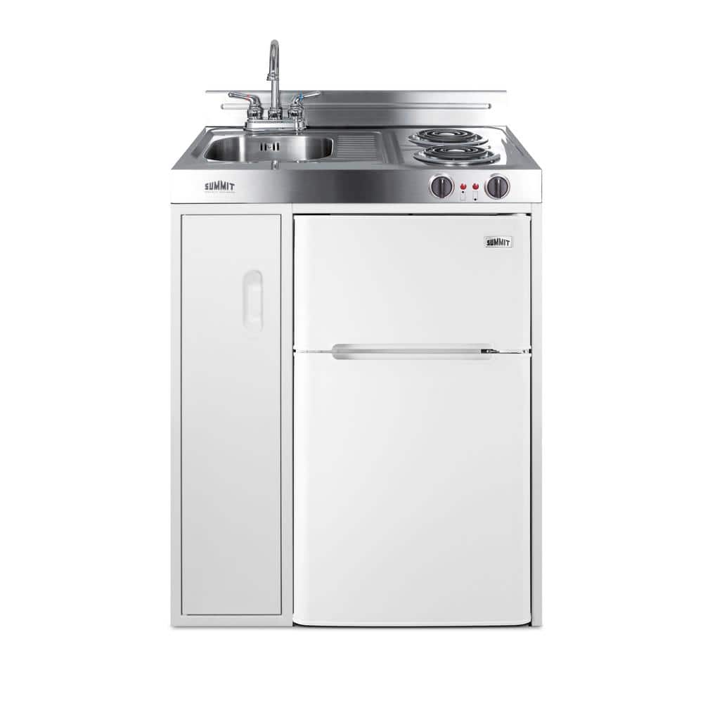 Summit Appliance 30 in. Compact Kitchen in White