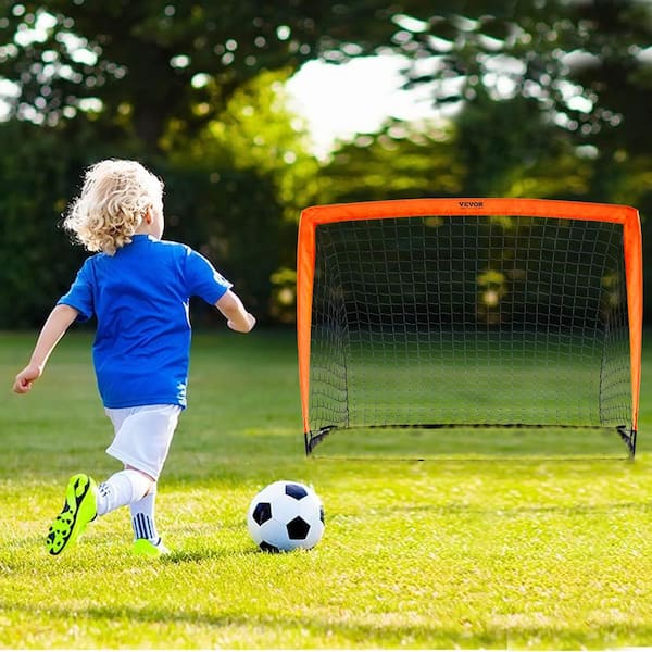 LIBERRWAY Soccer Goal 4'x 3' Portable Kids Soccer Goals for