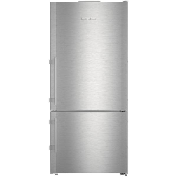 Liebherr 12.8 cu. ft. Bottom Freezer Refrigerator in Stainless Steel Counter Depth
