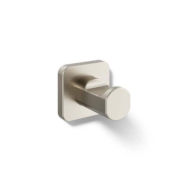 KOHLER Parallel Single Robe Hook in Vibrant Brushed Nickel
