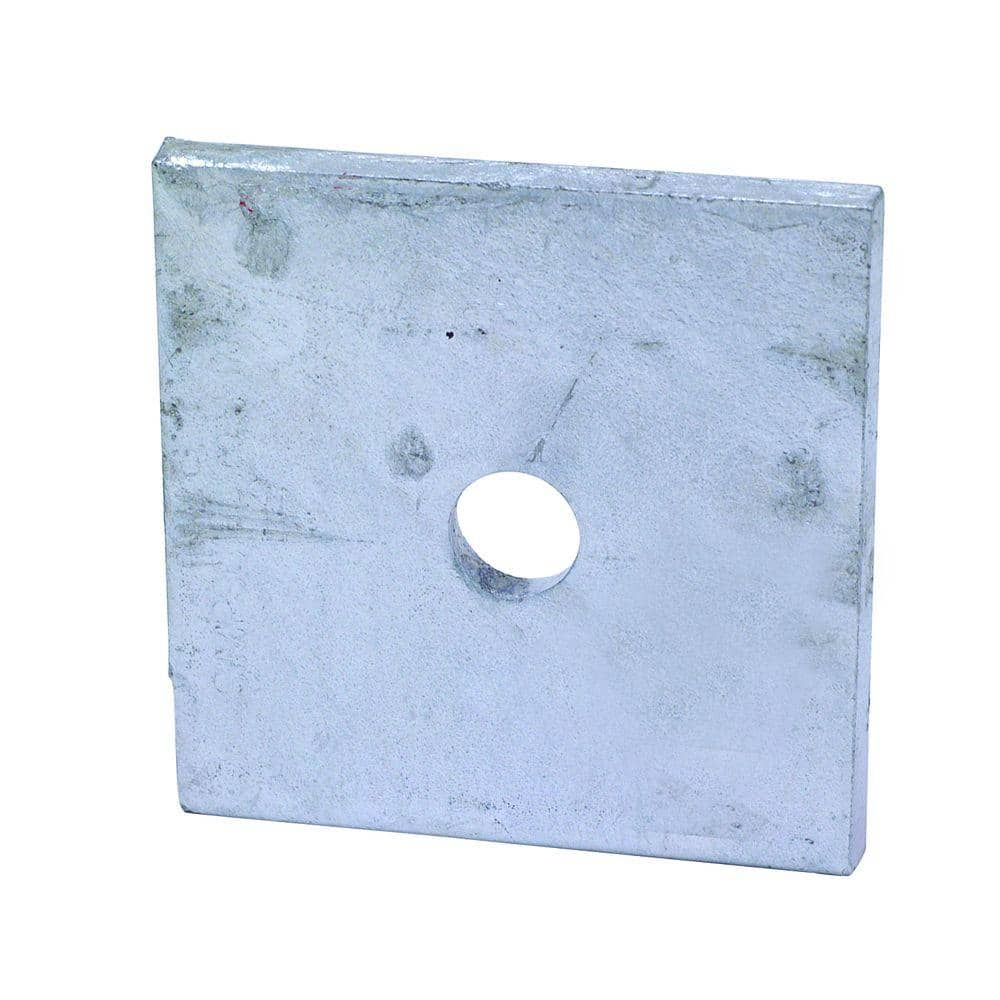 UPC 707392524106 product image for BP 3 in. x 3 in. Hot-Dip Galvanized Bearing Plate with 1/2 in. Bolt Dia. | upcitemdb.com