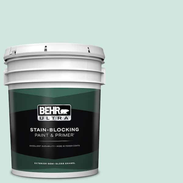 BEHR ULTRA 5 gal. Home Decorators Collection #HDC-CT-26A Seaglass Semi-Gloss Enamel Exterior Paint & Primer