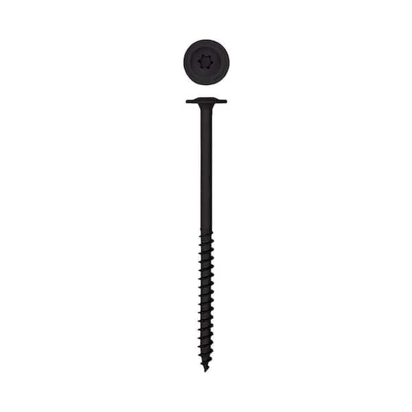 1/4 in. x 4-1/2 in. Exterior Washer Head Structural Wood Lag Screws Powerlags Torx T-Star (50 Each) Bit Included