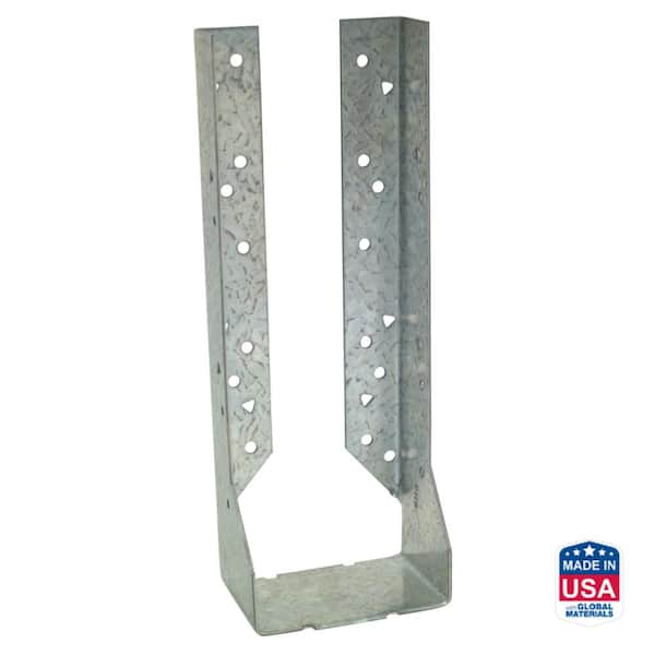 Simpson Strong-Tie HUC Galvanized Face-Mount Concealed-Flange Joist Hanger for 4x12 Nominal Lumber