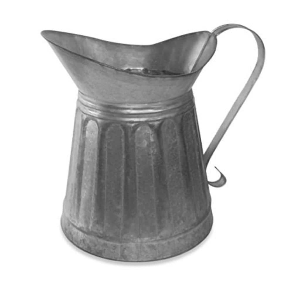 10 Vintage Metal Milk Pitcher - Decorator's Warehouse