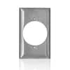 LevitonC-Series2.15in.MagneticStainlessSteel1-GangOpeningSingleOutletWallPlate,StandardSizeR50-SL723-000-TheHomeDepot