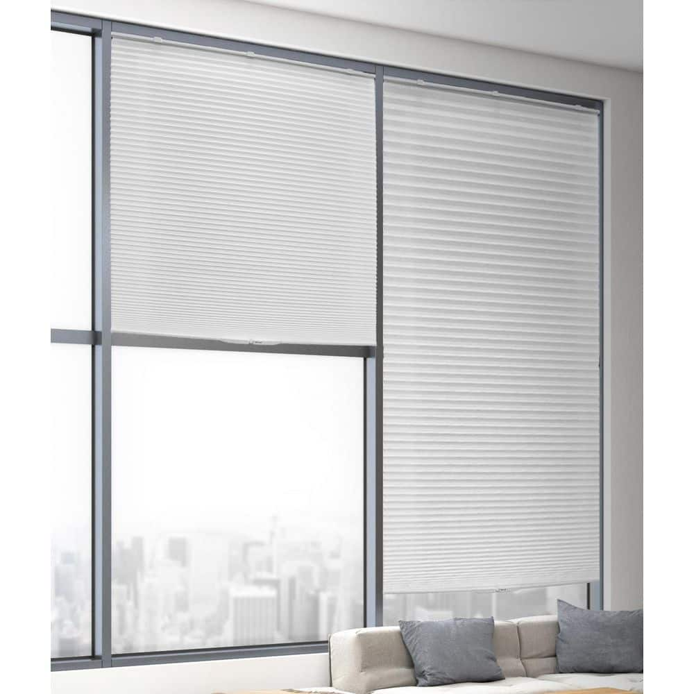 Rice Paper Cordless Window Shade Blinds - White - 36 Wide