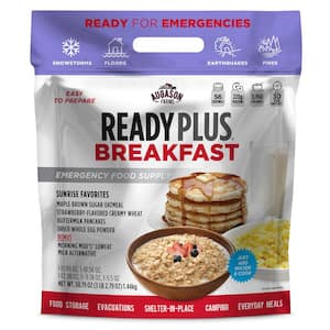 Ready Plus Breakfast Emergency Food Supply, 25-Year Shelf Life