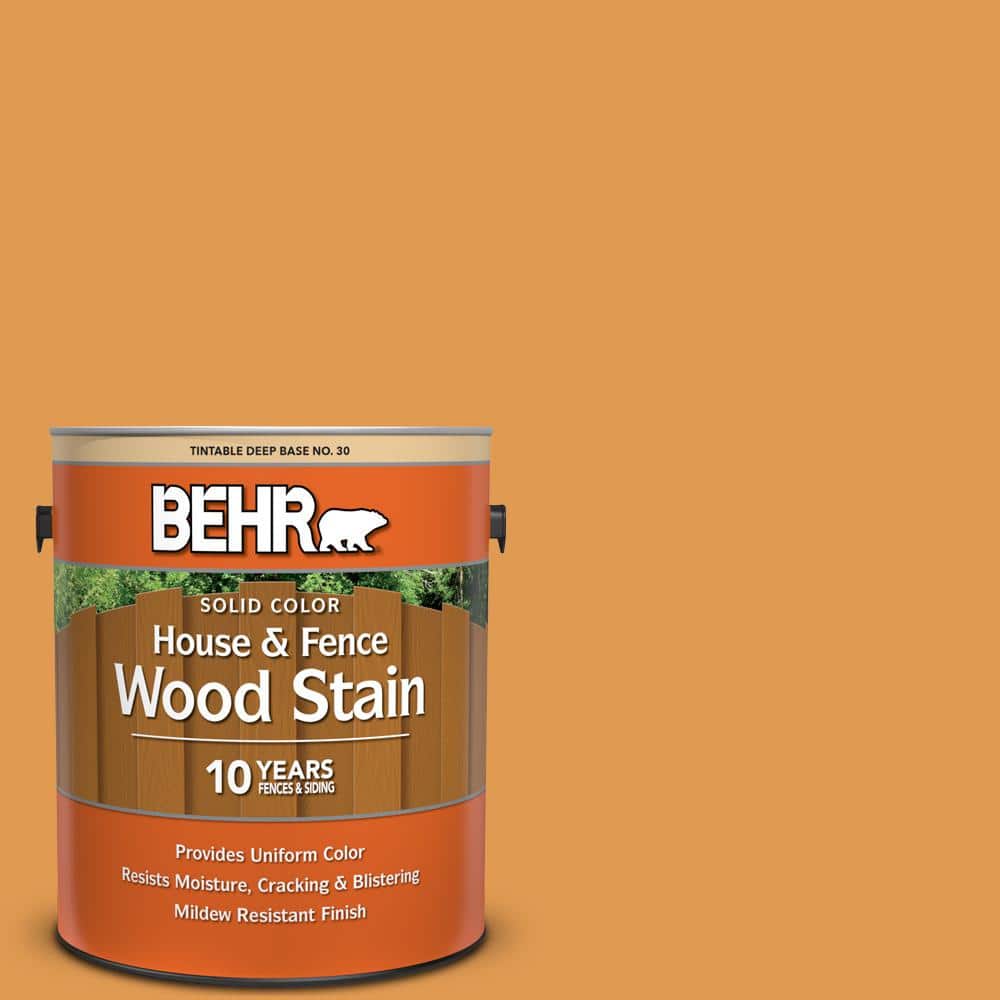 1 gal. #290D-5 Apple Crisp Solid Color House and Fence Exterior Wood Stain