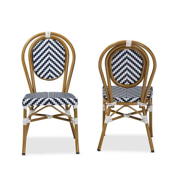 stackable wicker dining chairs