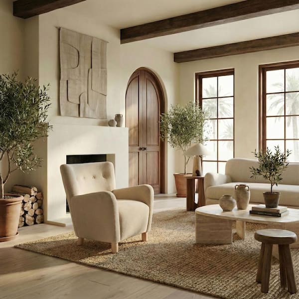 Carey Tan Accent Chair