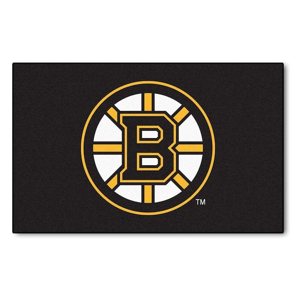 FANMATS Boston Bruins 5 ft. x 8 ft. Ulti-Mat