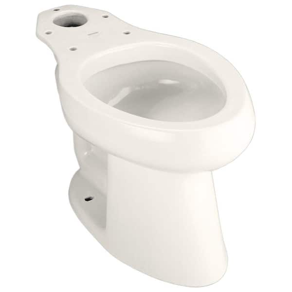 KOHLER Highline Comfort Height Elongated Toilet Bowl Only in Biscuit-DISCONTINUED