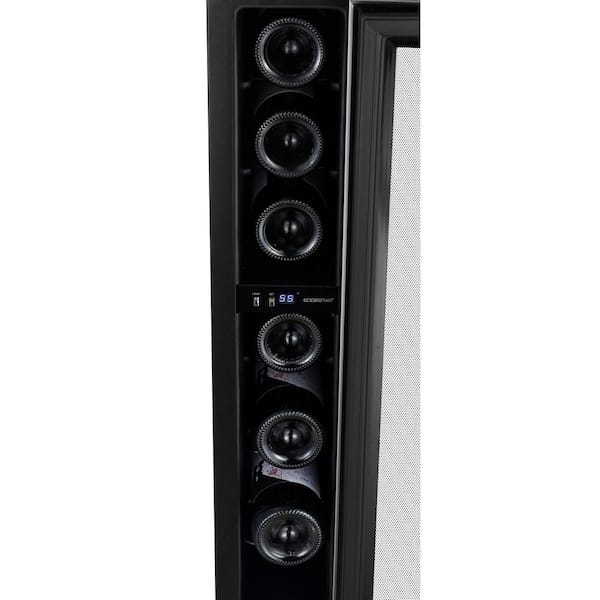 EdgeStar CWR70SZ 6 Inch 7 Bottle Built in Wine Cooler