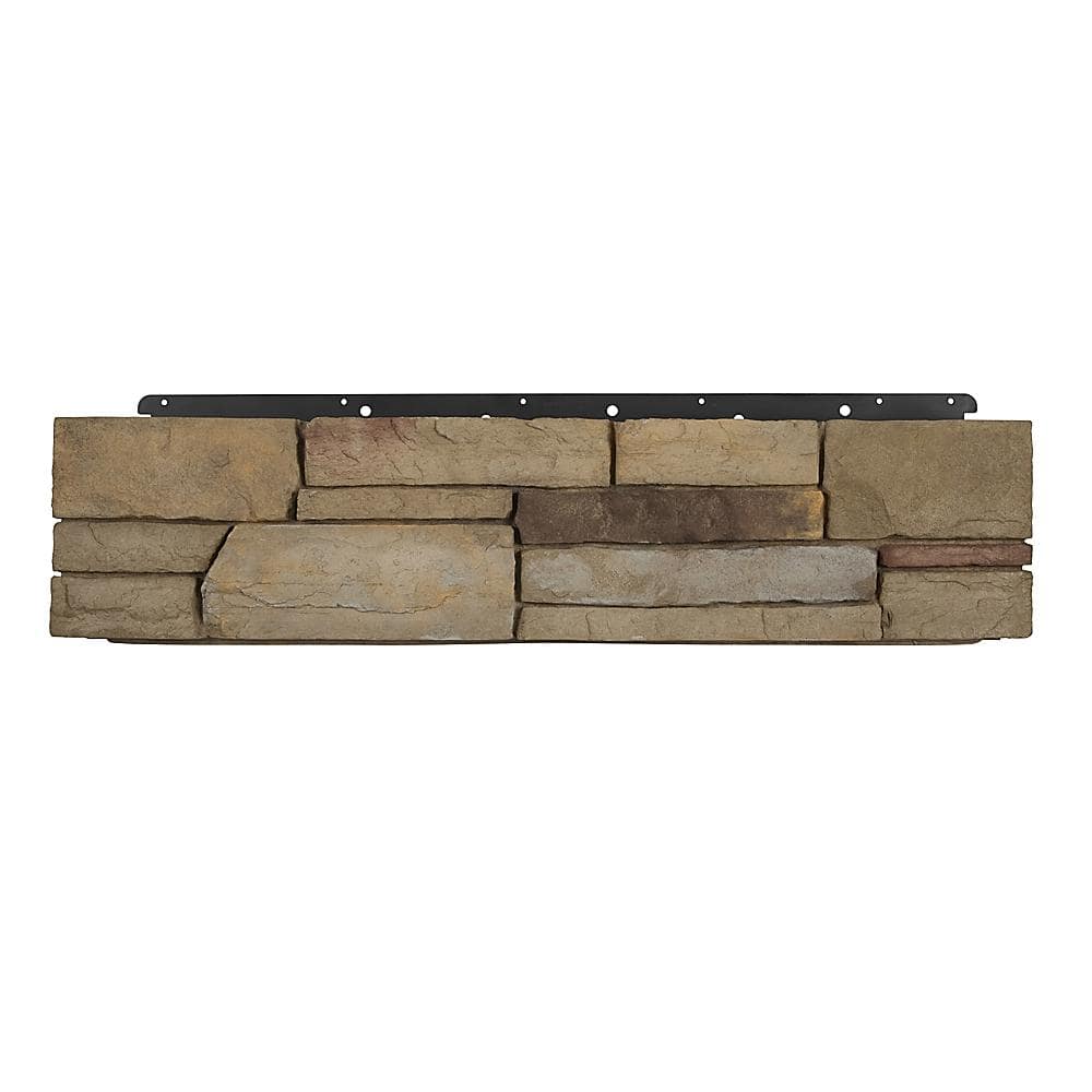 8 in. x 36 in. Corner Ledgestone Plum Creek Siding 4210080
