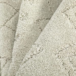 Shag Carpet Beige 3 ft. x 5 ft. Polypropylene Area Rug