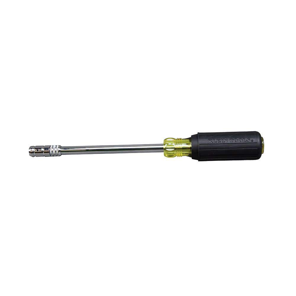 Klein Tools 6 in. 2-in-1 Hex Head Slide Driver Nut Driver 65129
