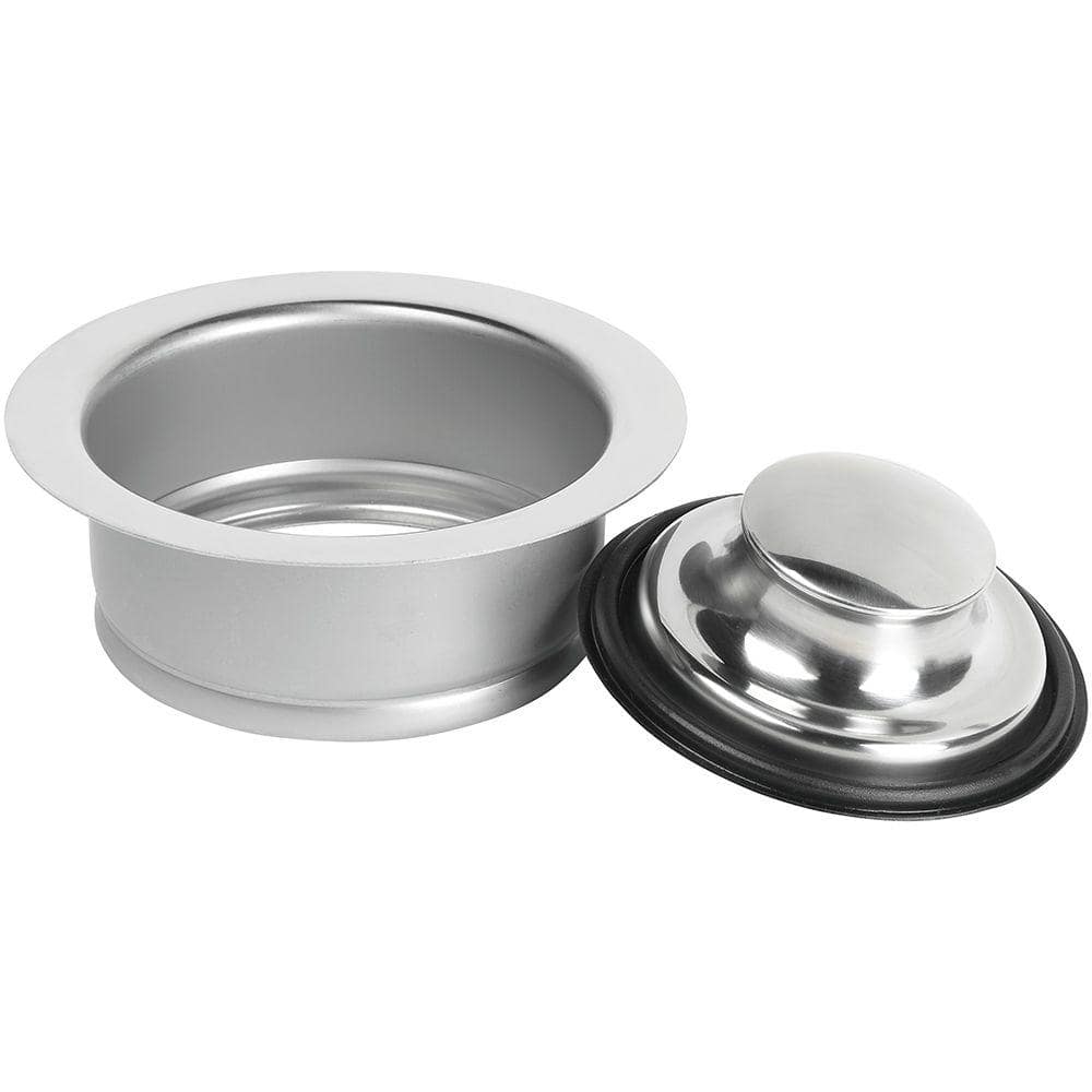 Glacier Bay Garbage Disposal Rim and Stopper Stainless steel finish  7041-101SS The Home Depot