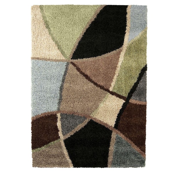 Orian Rugs Danny Blue 8 ft. x 11 ft. Indoor Area Rug 250572 - The Home ...