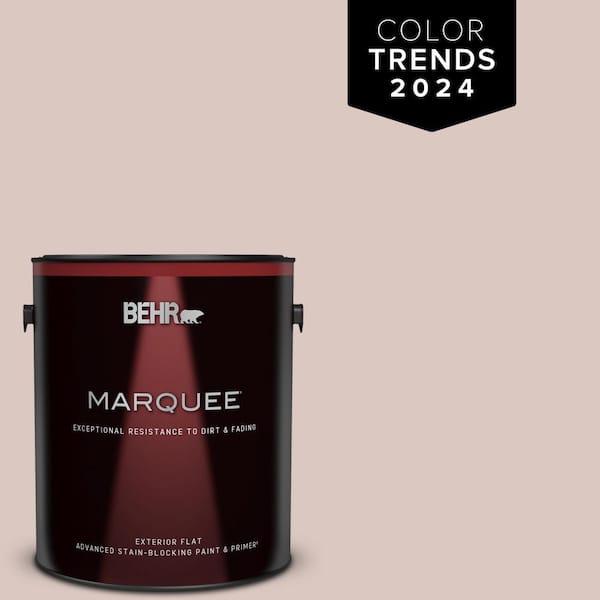 BEHR MARQUEE 1 gal. #N160-2 Malted Flat Exterior Paint & Primer